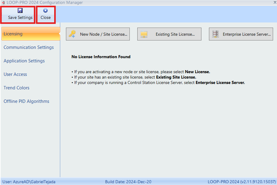 LOOP-PRO TUNER - Checking Out Licenses from ELM