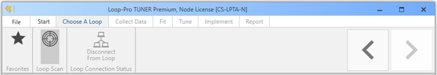 LOOP-PRO TUNER User Guide - Chapter 3: The LOOP-PRO TUNER ONLINE Ribbon