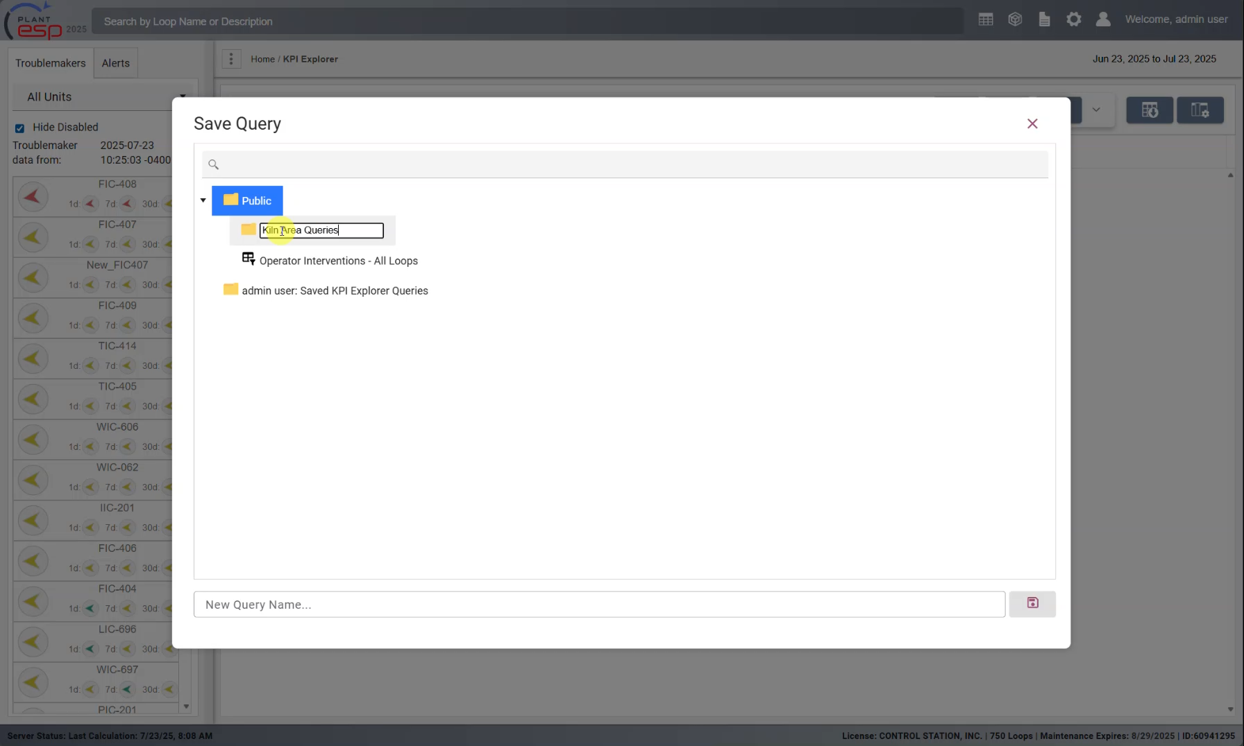 PlantESP 25.1 - Save and Restore Views