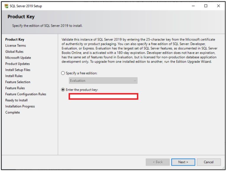PlantESP Full Installation Guide - SQL Setup