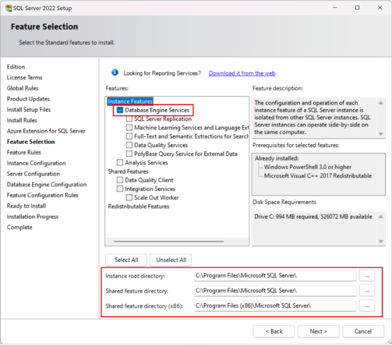 PlantESP Full Installation Guide - SQL Setup