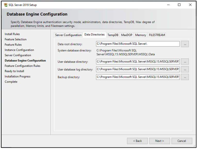 PlantESP Full Installation Guide - SQL Setup