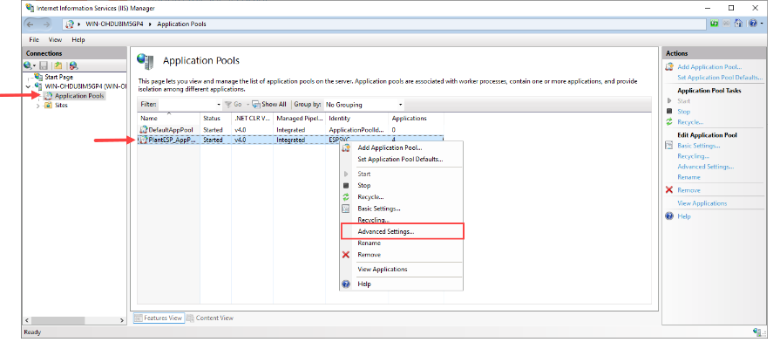 PlantESP Full Installation Guide - Steps for Finishing IIS Configuration