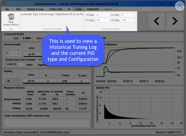 LOOP-PRO TUNER User Guide - Chapter 8 Tab Step 4: Tune