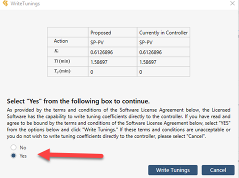 LOOP-PRO TUNER User Guide - Chapter 9 Tab Step 5: Implement Tunings